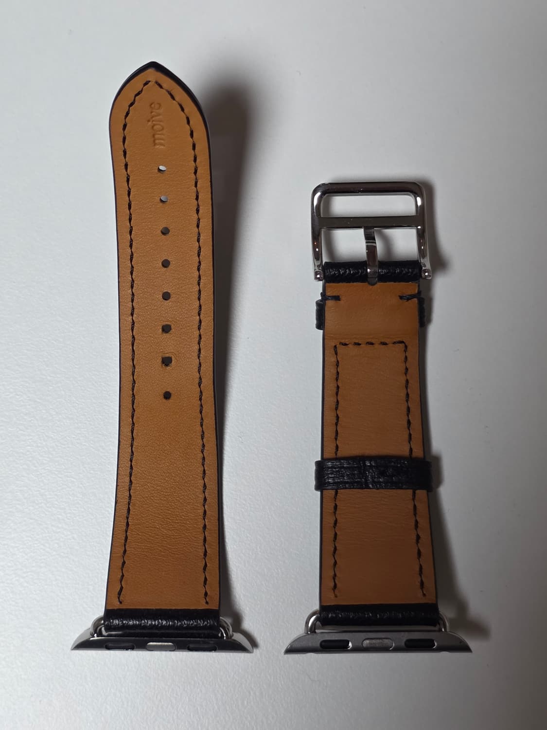 모이브 가죽 애플워치 스트랩 밴드 xs 상품이미지7