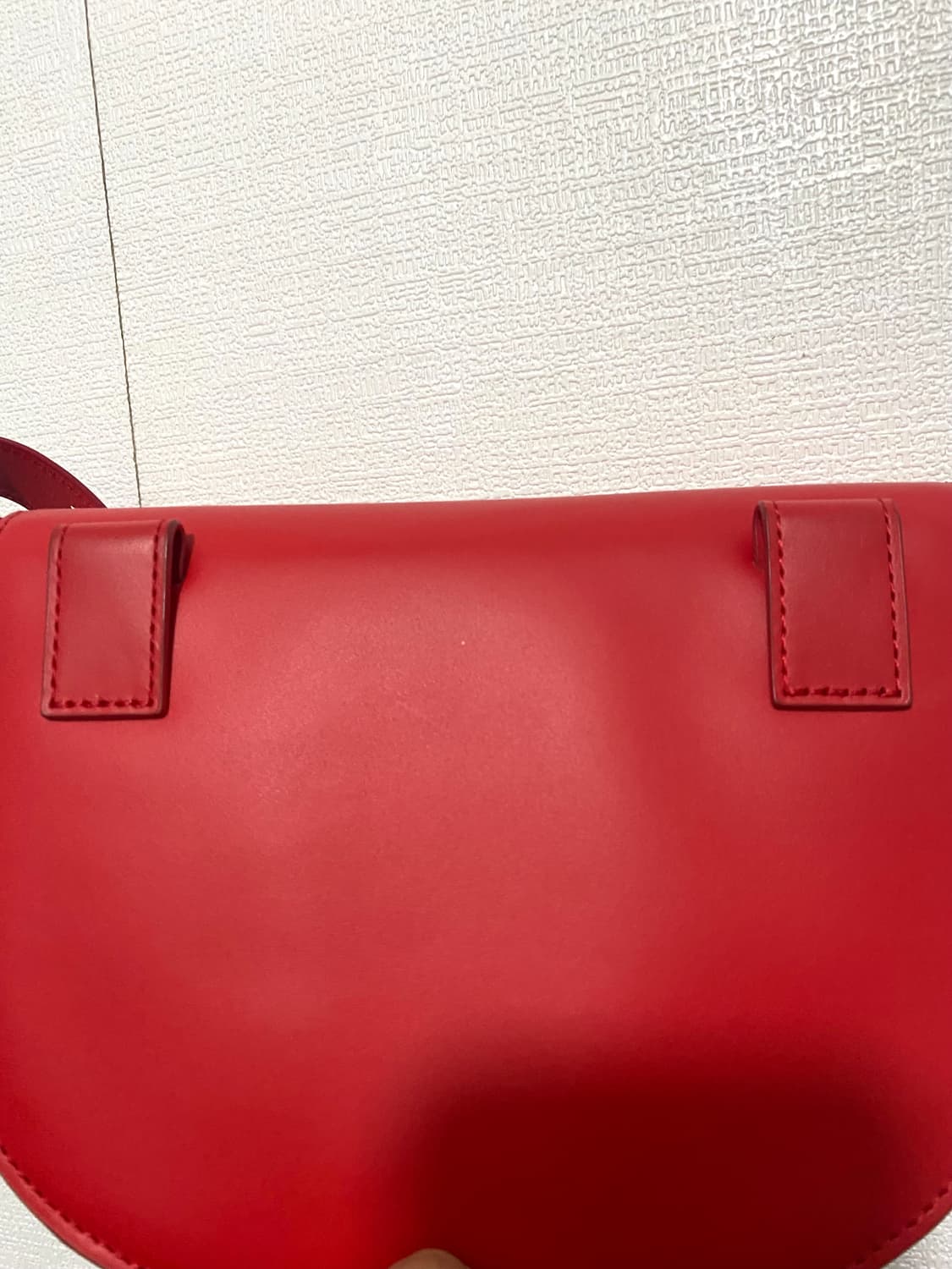 엘바테게브 레드 숄더백 상품이미지7