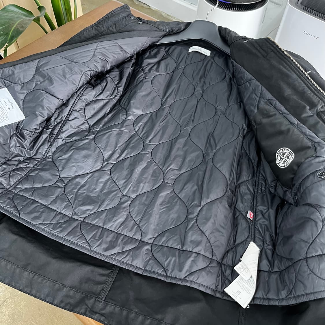 스톤아일랜드 다비드 TC 프리마로프트 카코트 L 상품이미지6