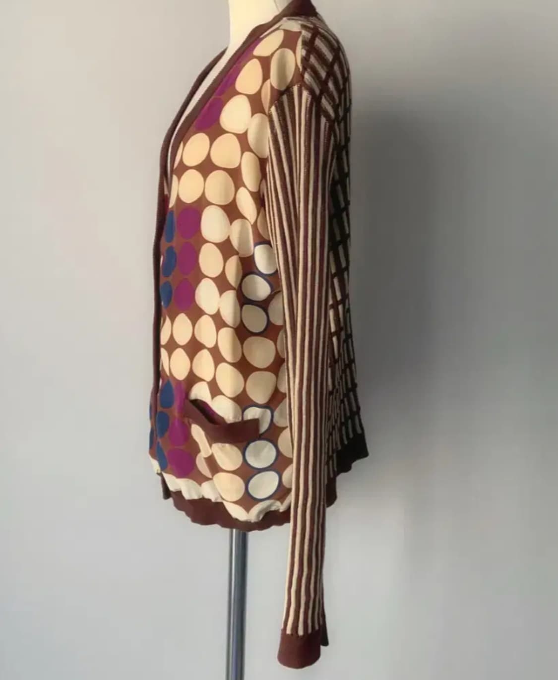 마르니 H&M 콜라보 실크 니트 가디건 EUR 38 새제품 상품이미지3