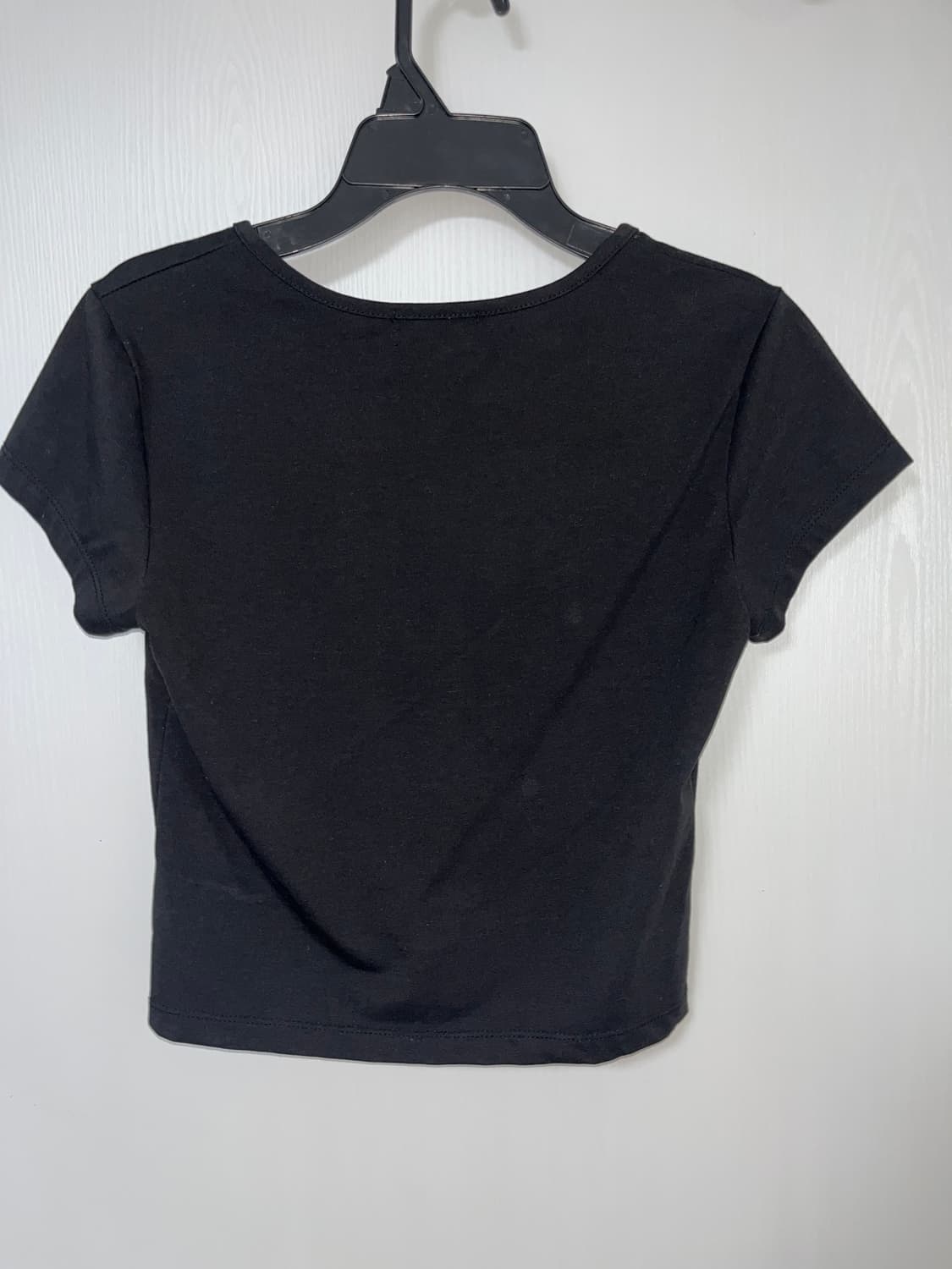 익스파이어드걸 블랙 세이렌 크롭반팔 S 상품이미지2