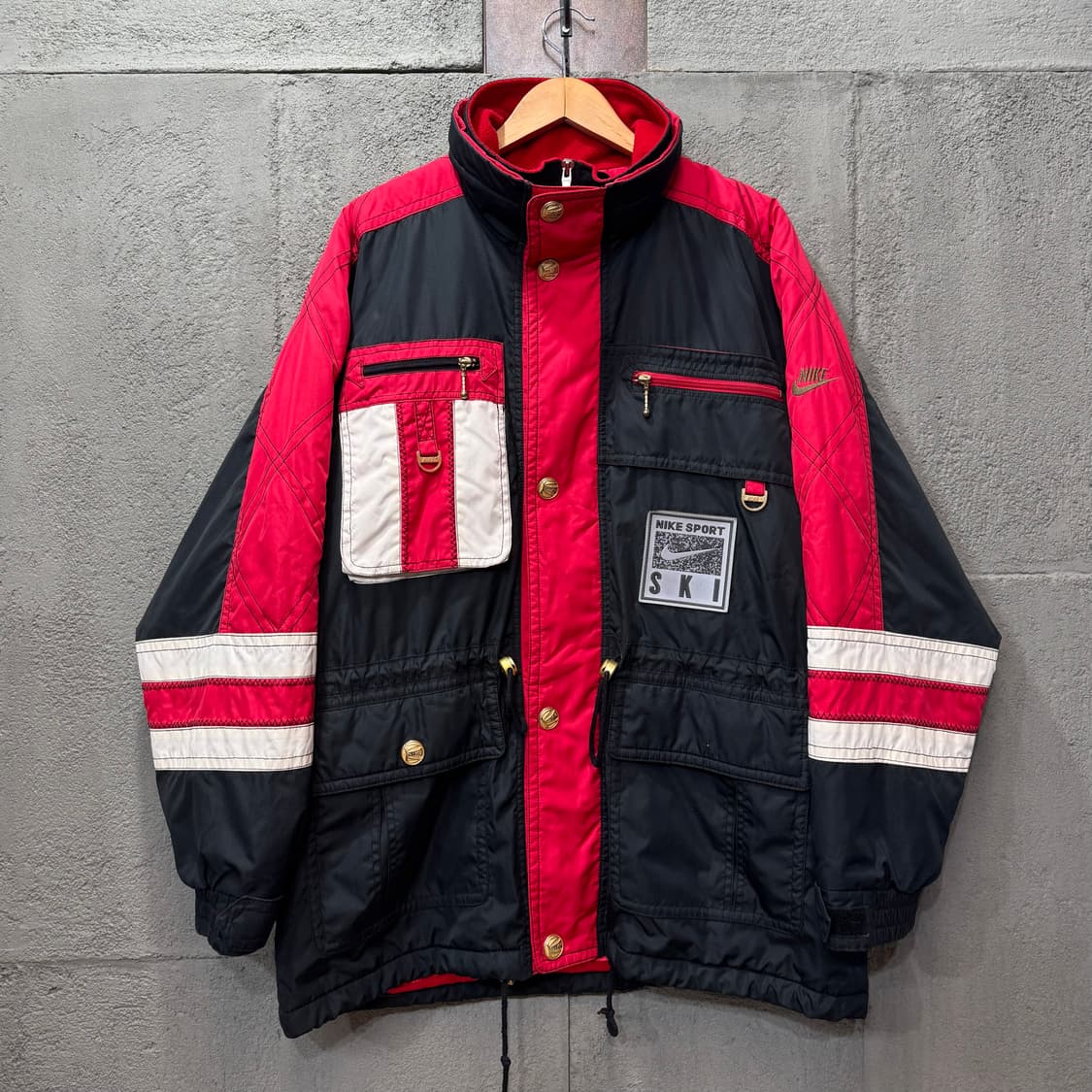 90s 올드 나이키 스키 점퍼 (XL)   상품이미지3