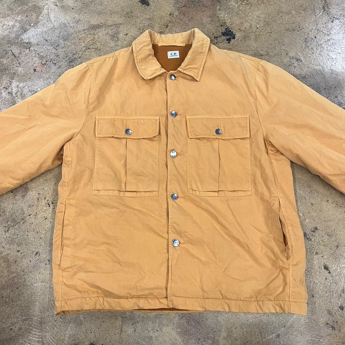 [정품/110] 올드 CP컴퍼니 오버셔츠 자켓 옐로우 b16 상품이미지3