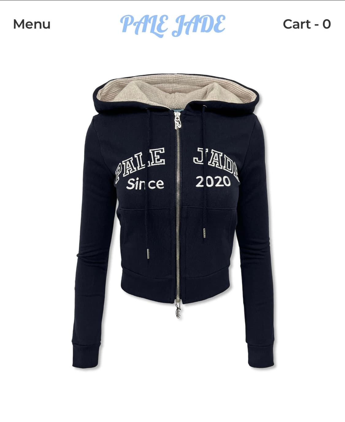 페일제이드 레트로 후드집업 네이비s 상품이미지2