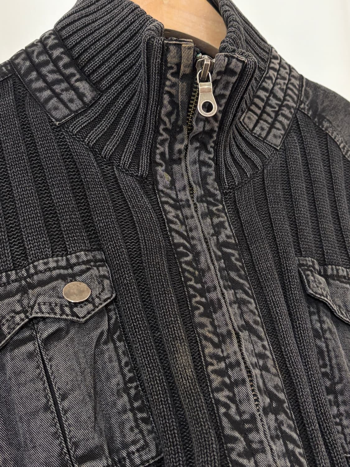 MICHEL KLEIN HOMME knit zip up 상품이미지7