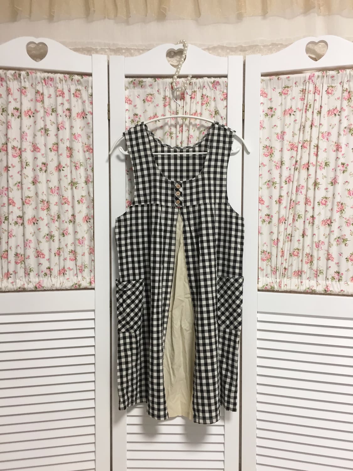 빈티지 고방체크 바선생 상품이미지1