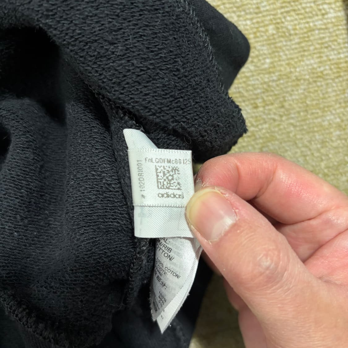 아디다스 블랙 후드집업(2XL) 상품이미지7