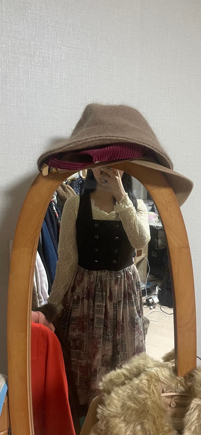 모리걸 빈티지 엑시즈팜 원피스 set 💛🤎🎀 상품이미지10