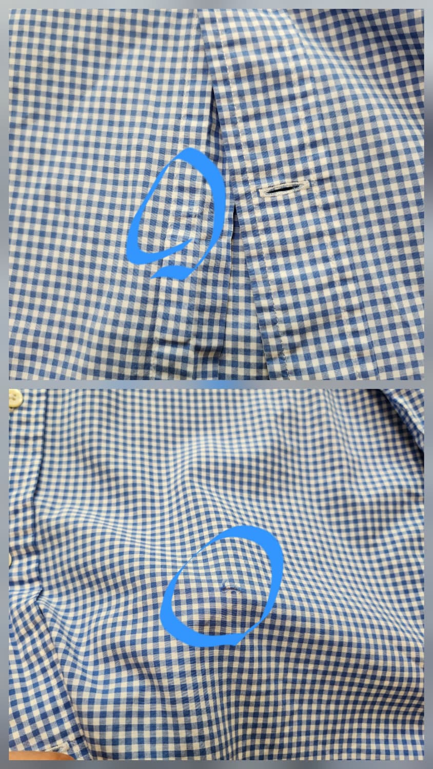 폴로랄프로렌 깅엄체크셔츠 (14 32/33 상품이미지9