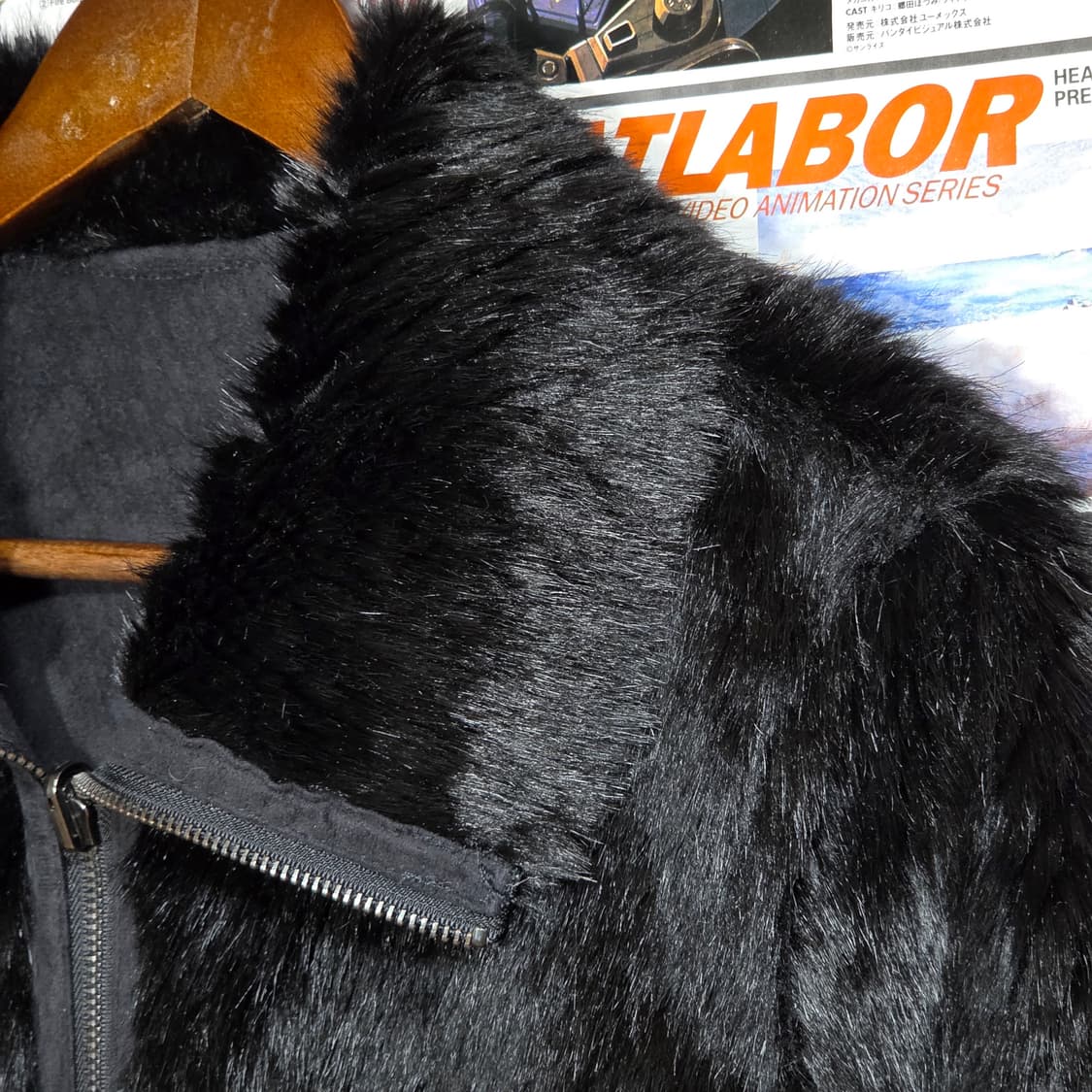 MOTIVI 빈티지 리버시블 무스탕 퍼 자켓 상품이미지3