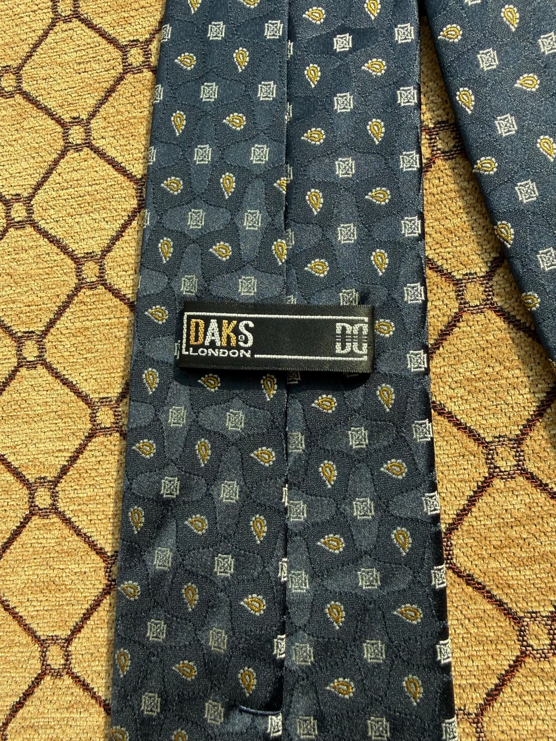Daks London 네이비 넥타이 상품이미지4