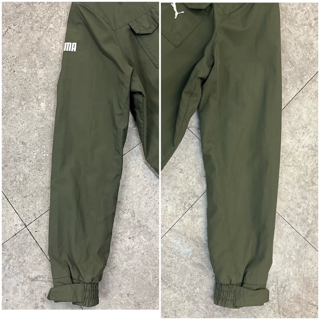 푸마 포켓 후드 바람막이 카키 L #csz3403 상품이미지7