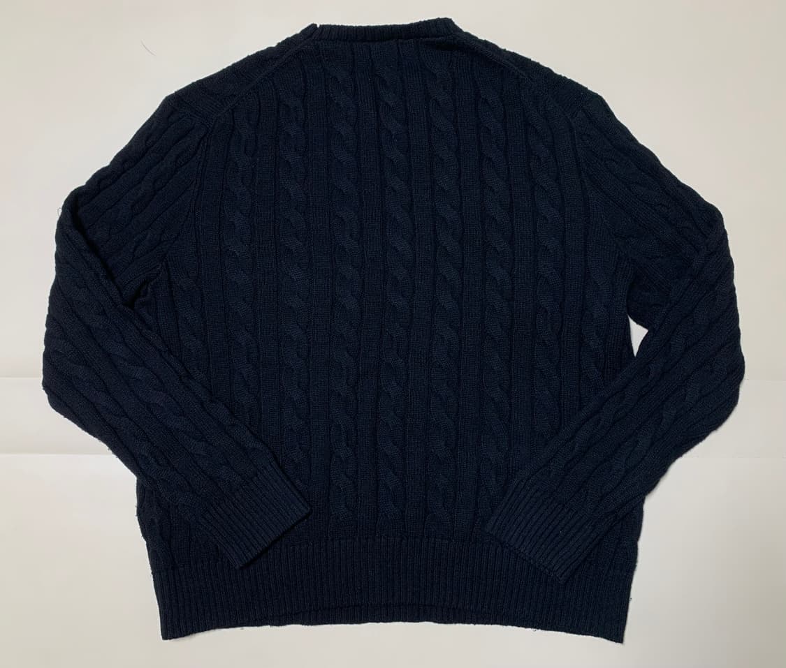 [XL]폴로랄프로렌 케이블 니트 코튼 스웨터 남성 상품이미지3