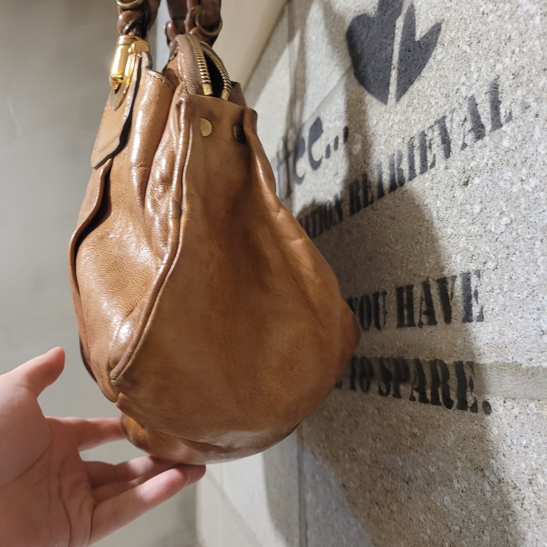 끌로에 가죽 핸드백 상품이미지4