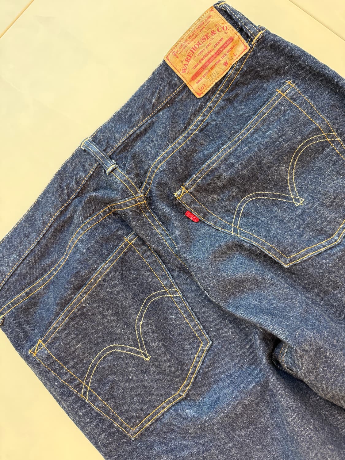 웨어하우스 1101 셀비지 데님팬츠 34 상품이미지6