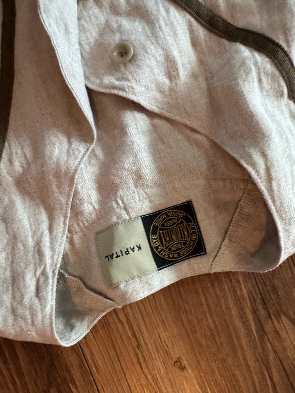 캐피탈 베이스볼 셔츠 3사이즈 상품이미지4