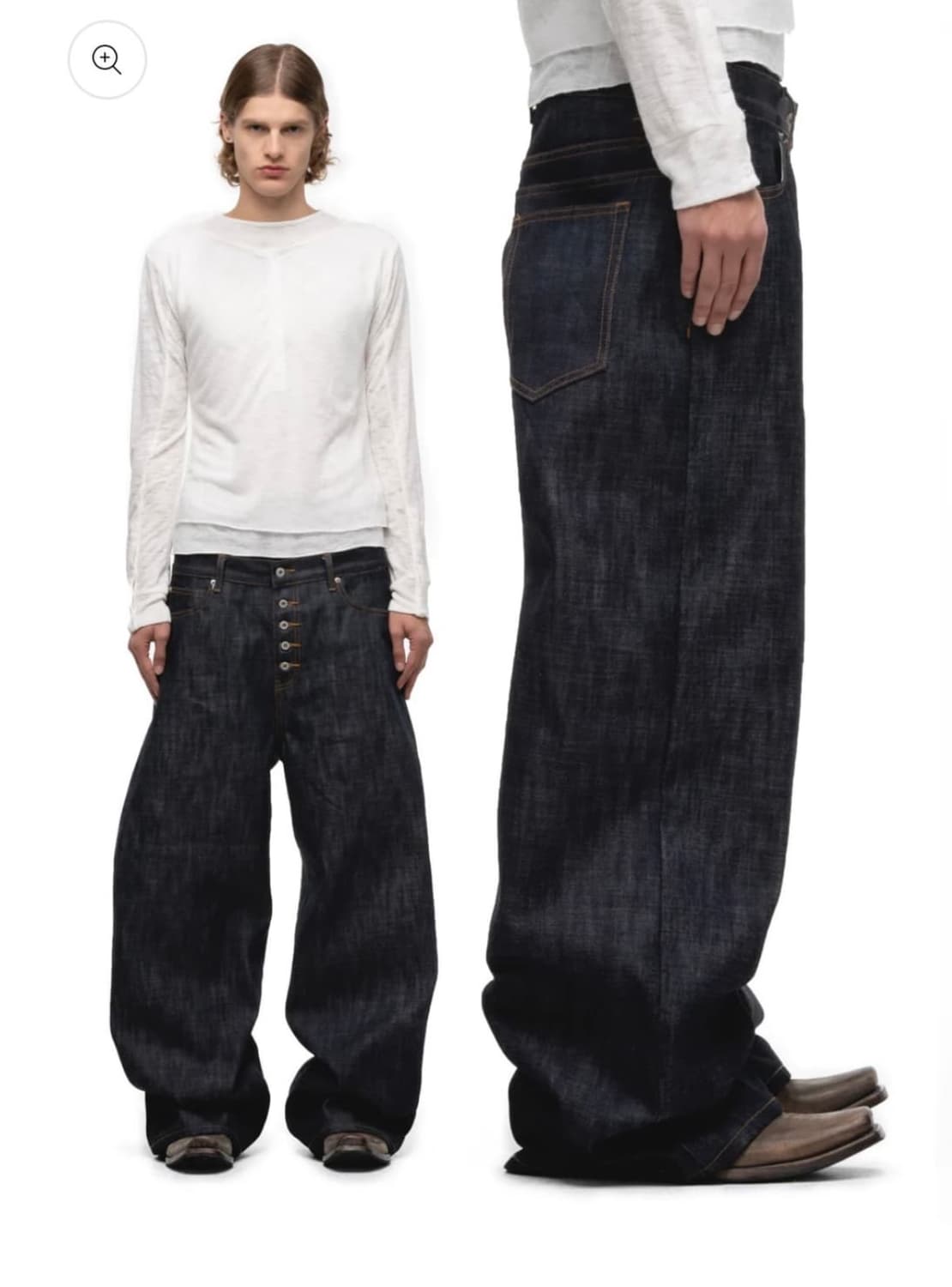 NOFAITH STUDIOS japanese loose fit blue 상품이미지1