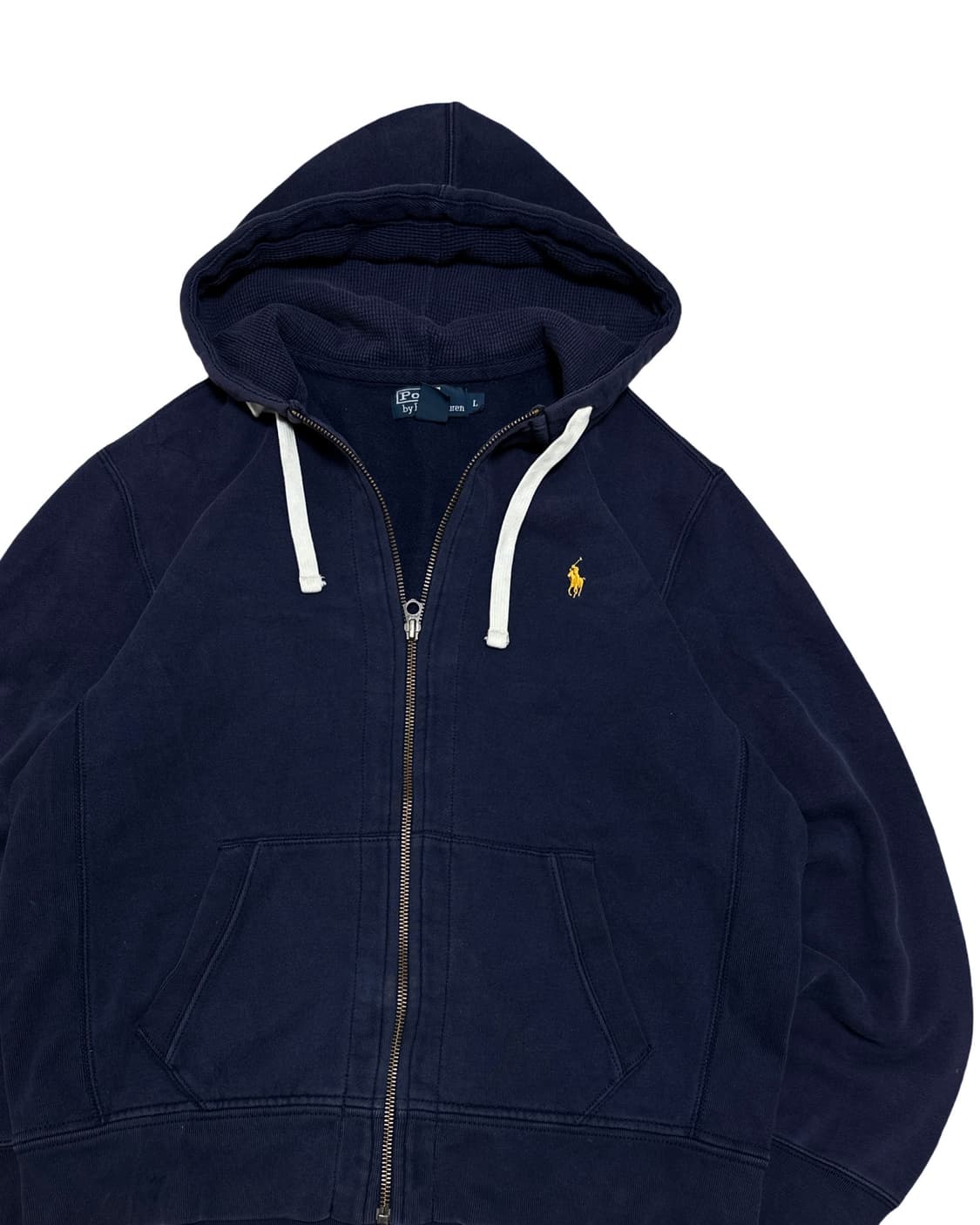 폴로 랄프로렌 써멀 네이비 후드집업 상품이미지2