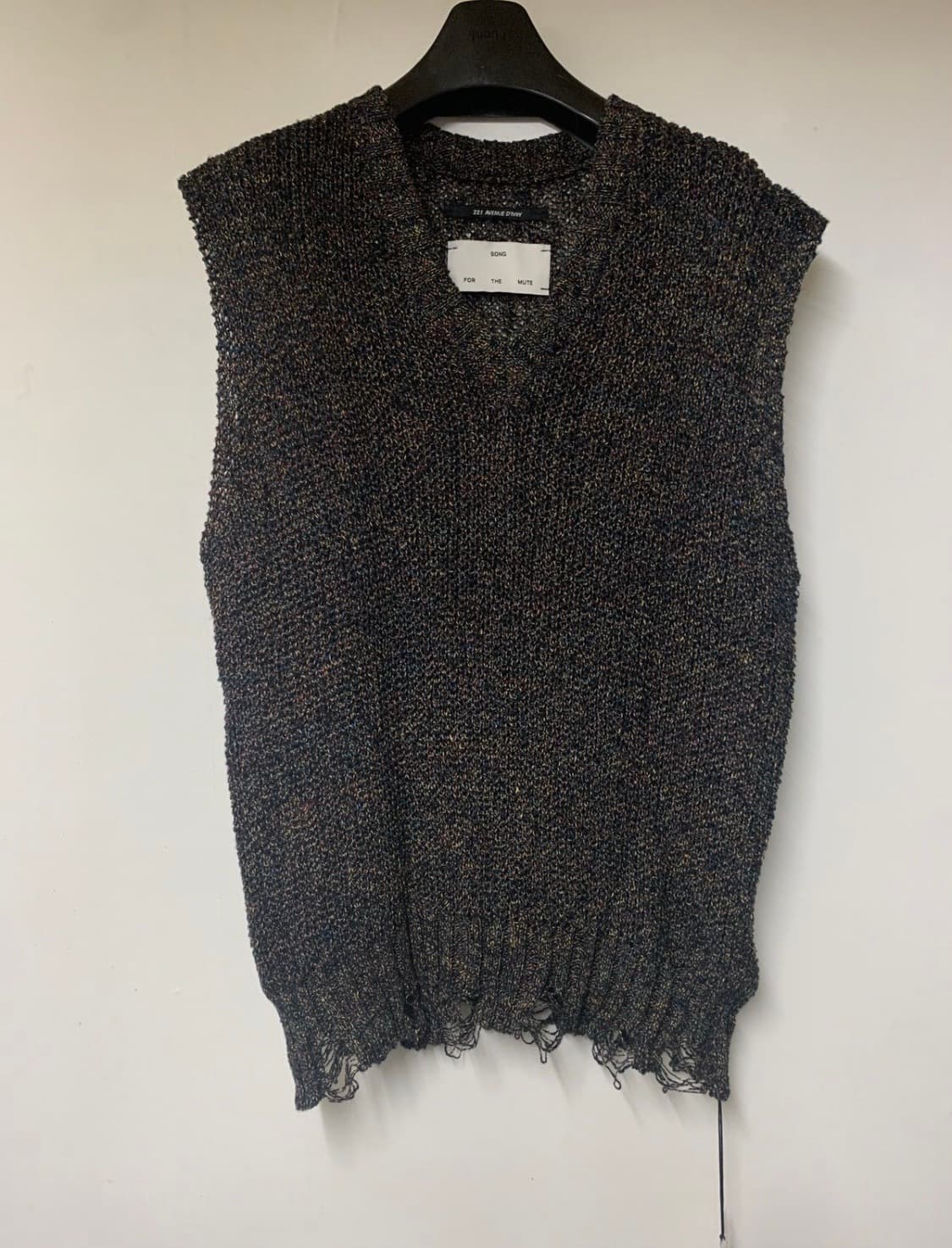 Song for the mute 송포더뮤트 니트베스트 상품이미지2