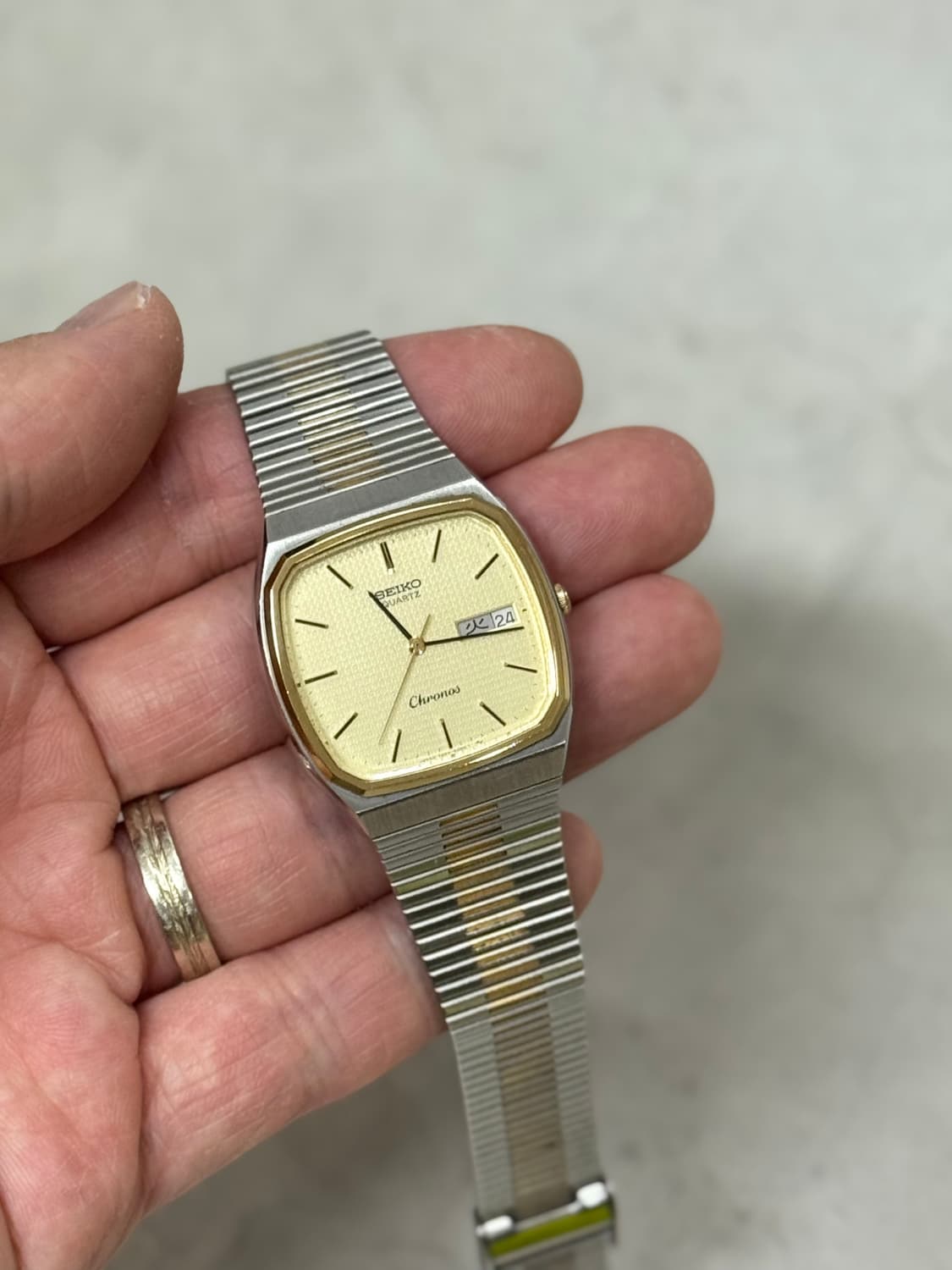 80s 빈티지 세이코 크로노스 쿼츠 상품이미지9