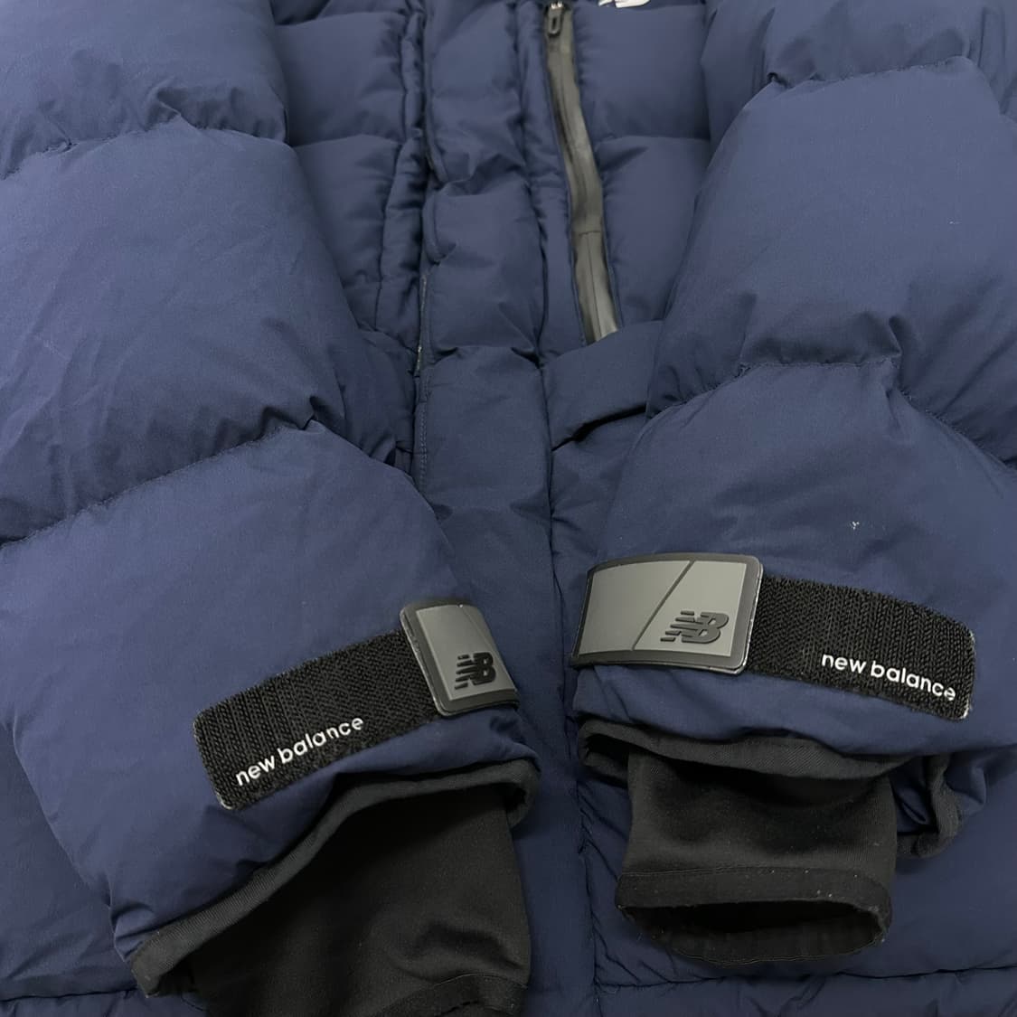 뉴발란스 구스다운 패딩 블루 95(M) 상품이미지4
