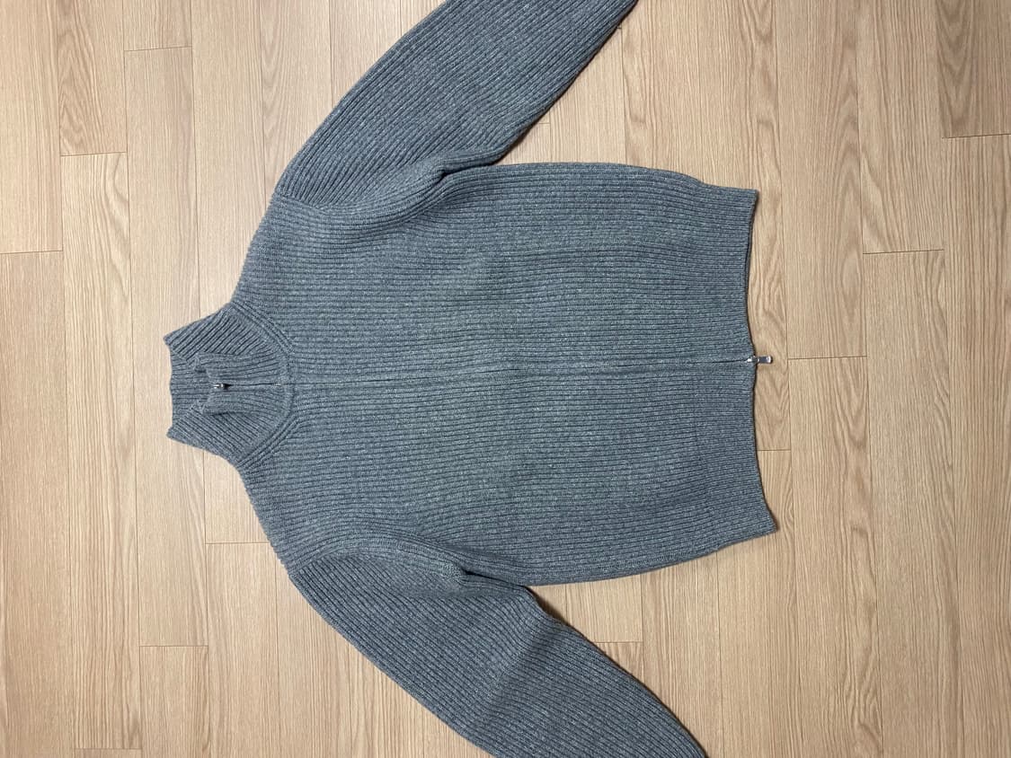 인더로우 풀집업 라이트 그레이 3사이즈 상품이미지1