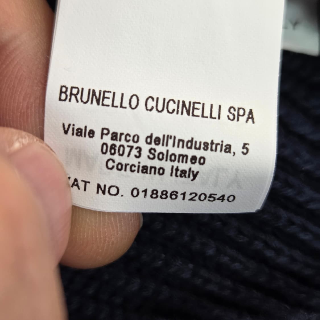 브루넬로 쿠치넬리 리브드 코튼 니트 후드집업 가디건 상품이미지6