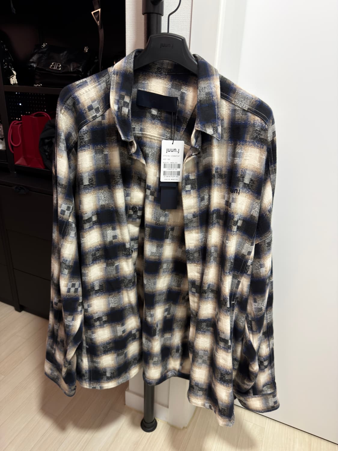 준지 25fw 자카드 패턴 셔츠 52 미착용 새상품 jc5864pc0p 상품이미지1