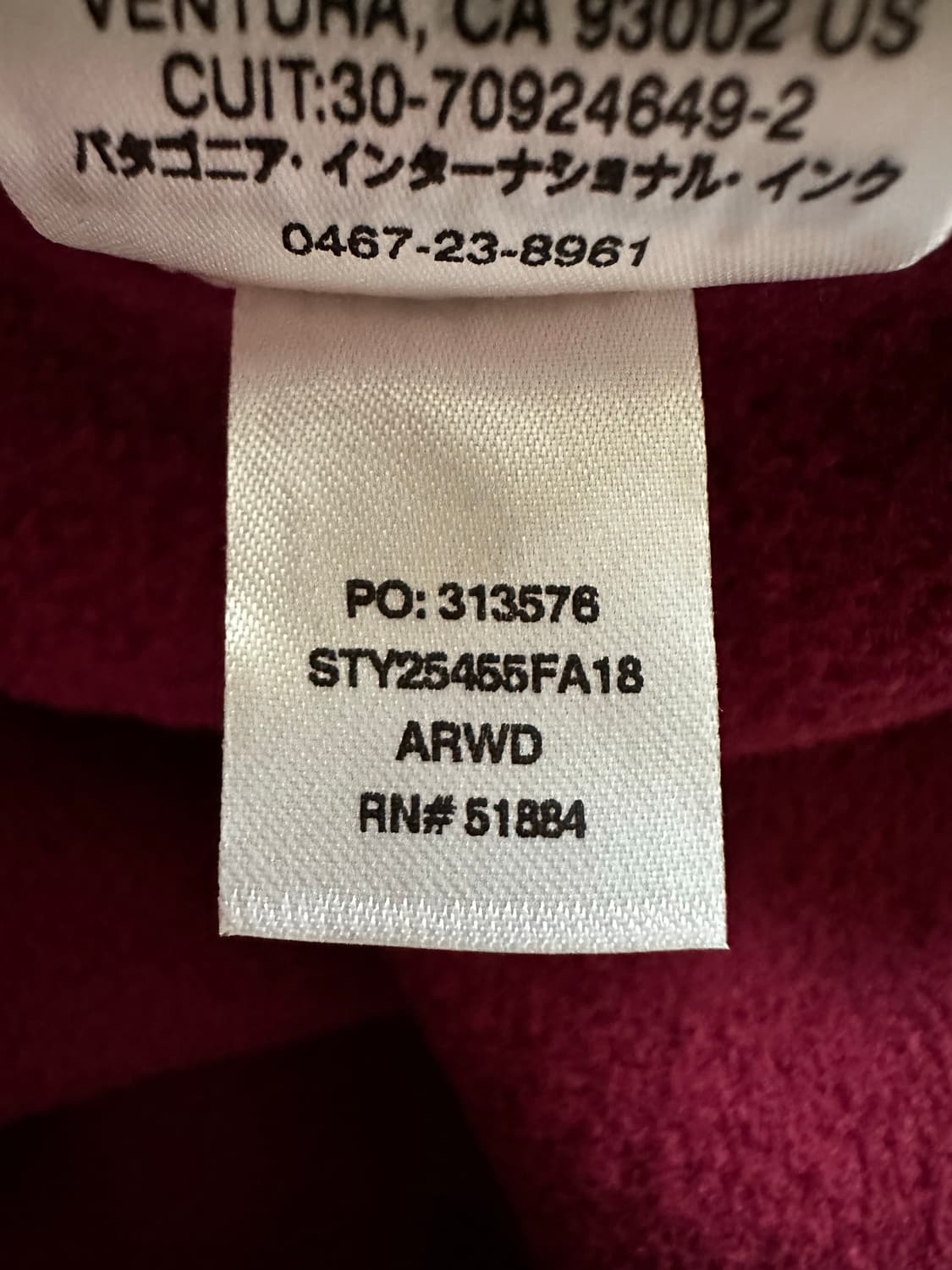 파타고니아 신칠라 S 상품이미지4