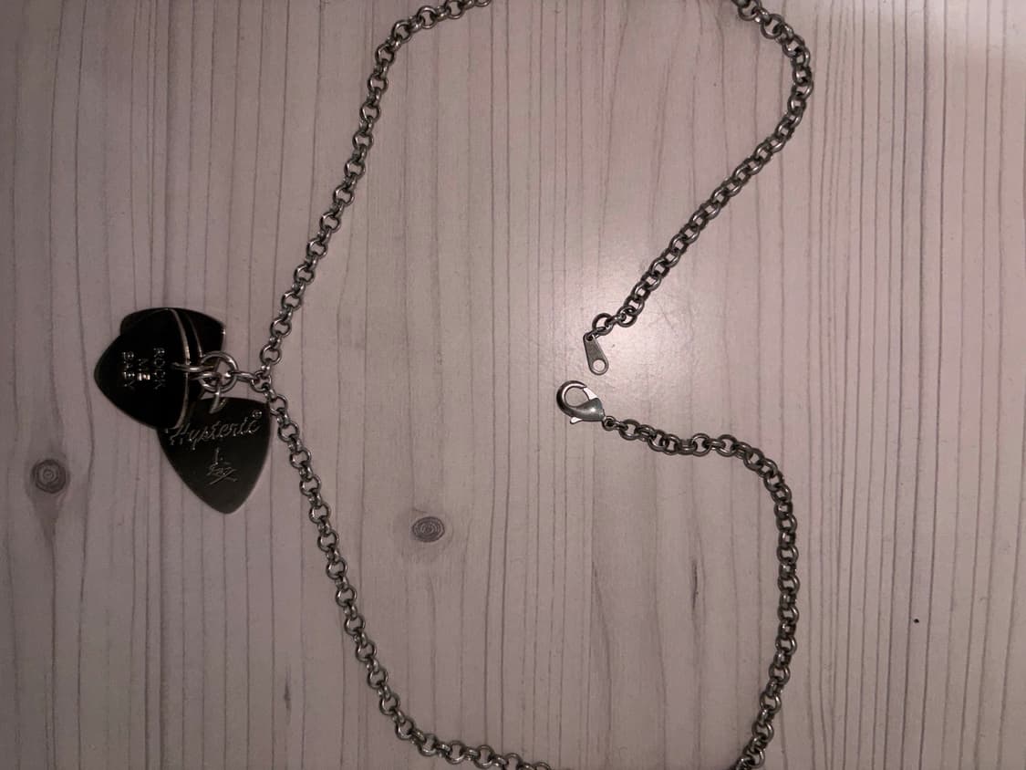 히스테릭 글래머 온 스컬 픽 네클리스 실버 (W) Hysteric Gla 상품이미지2