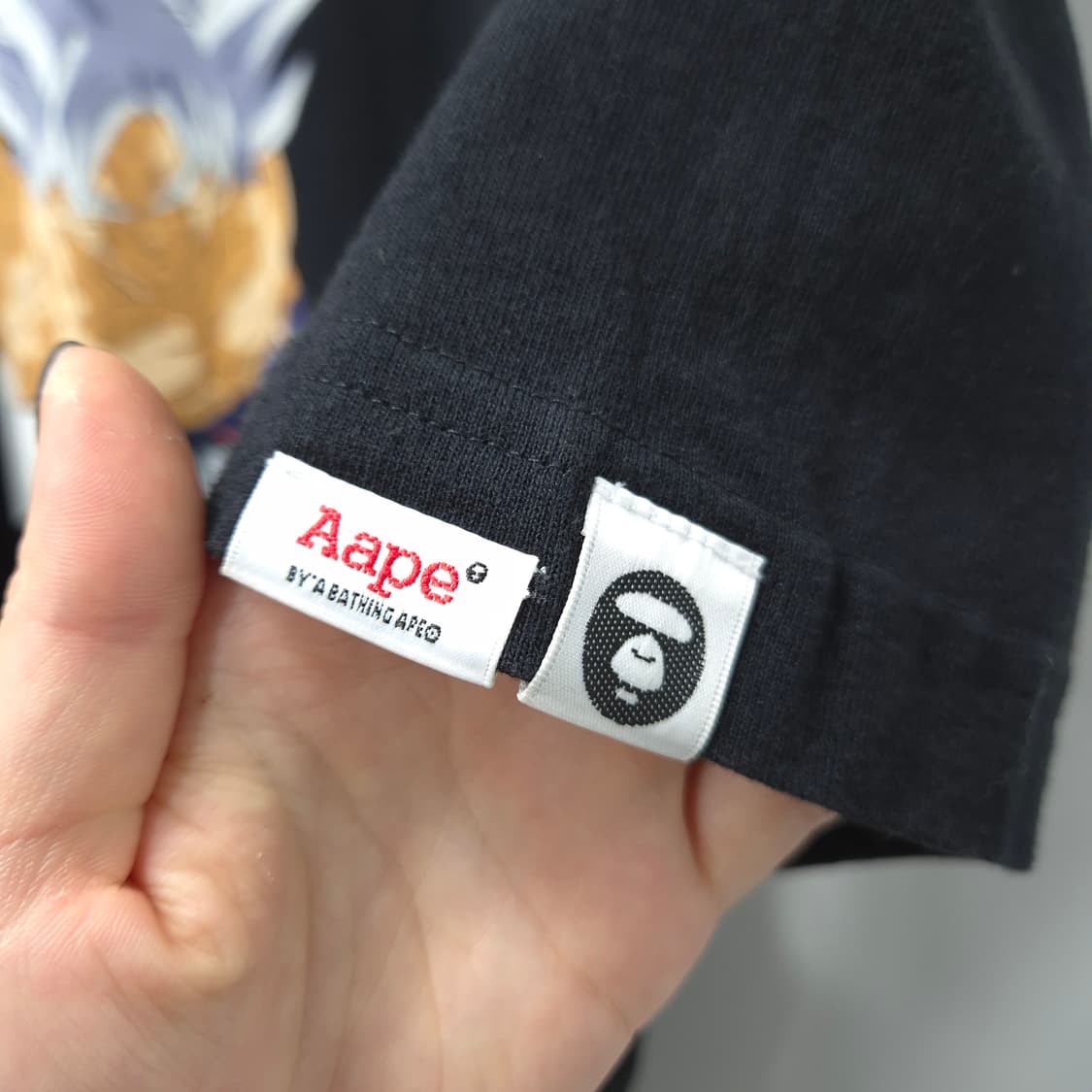 AAPE x 드래곤볼 Z 콜라보레이션 티셔츠 M 상품이미지5