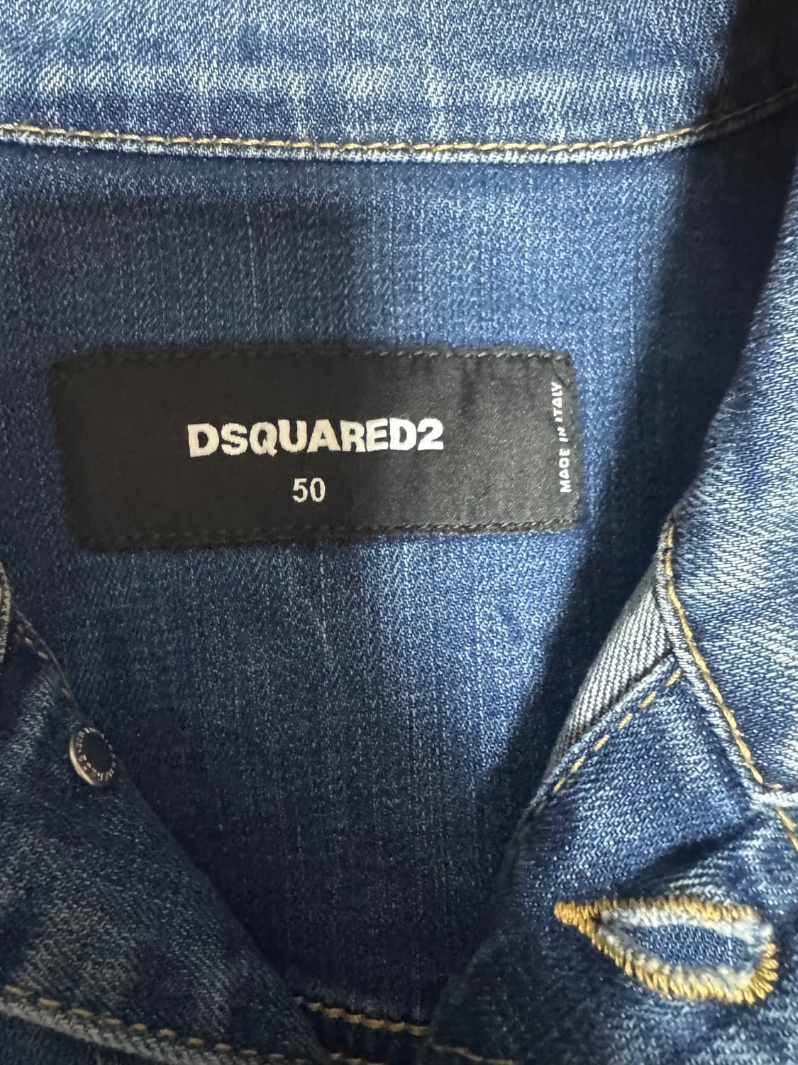 디스퀘어드 데미지 데님 자켓 50 상품이미지3