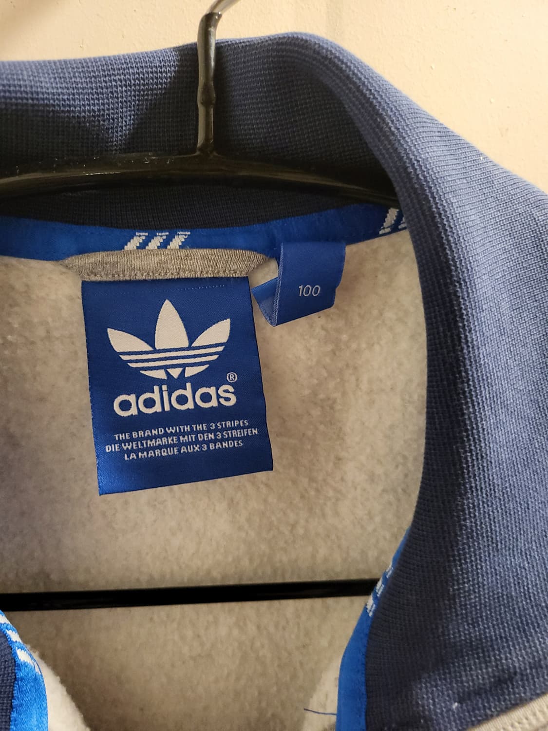 아디다스 기모 져지 100사이즈 상품이미지4