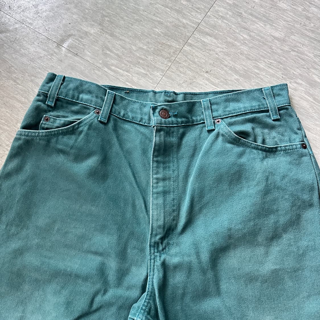 90s 리바이스 550 오렌지탭 숏팬츠 (W36) MADE IN USA 상품이미지2