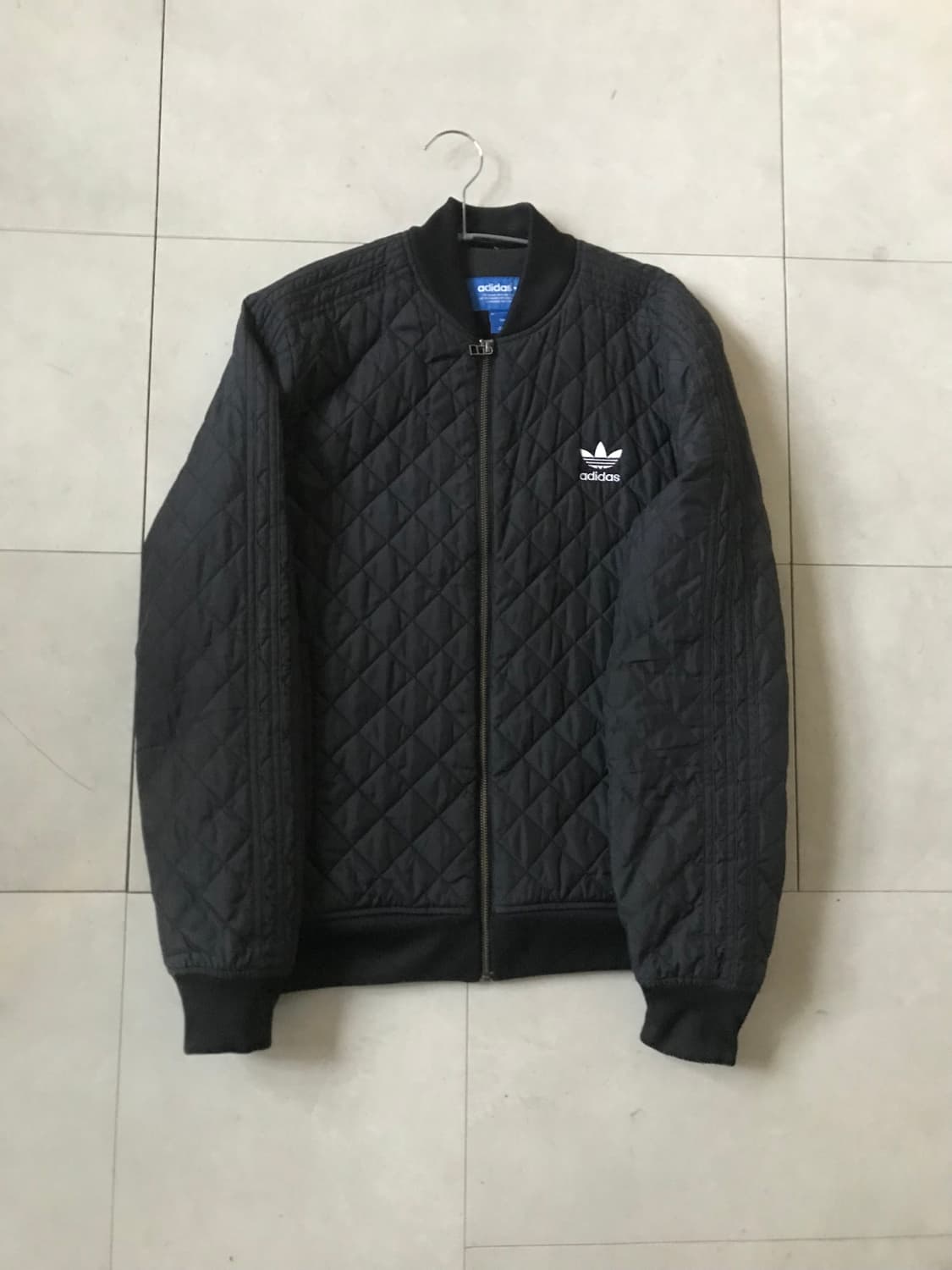 아디다스 블랙 삼선 패딩 상품이미지8