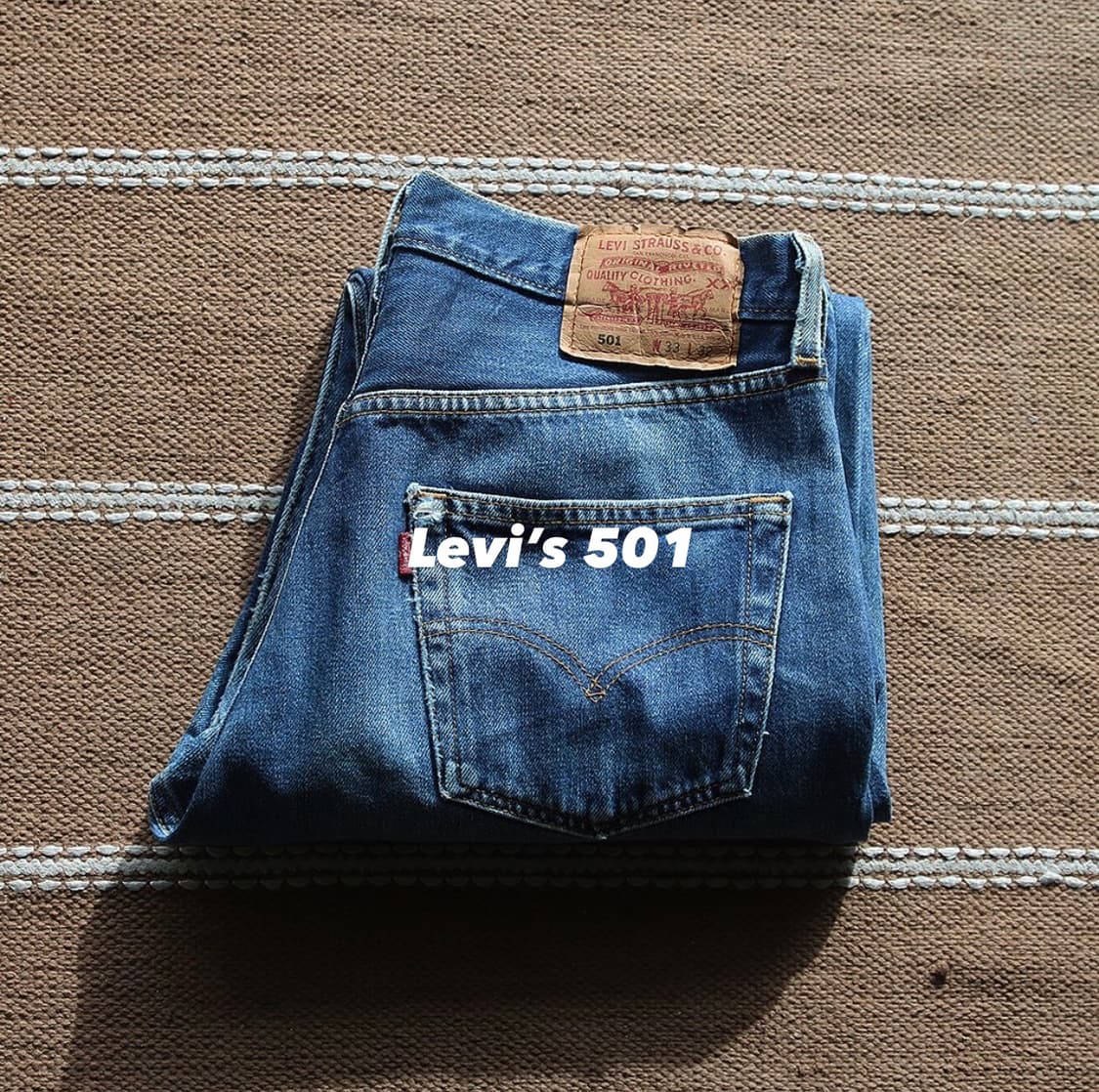 (착용컷) 리바이스 501 (남성용 31) 상품이미지1