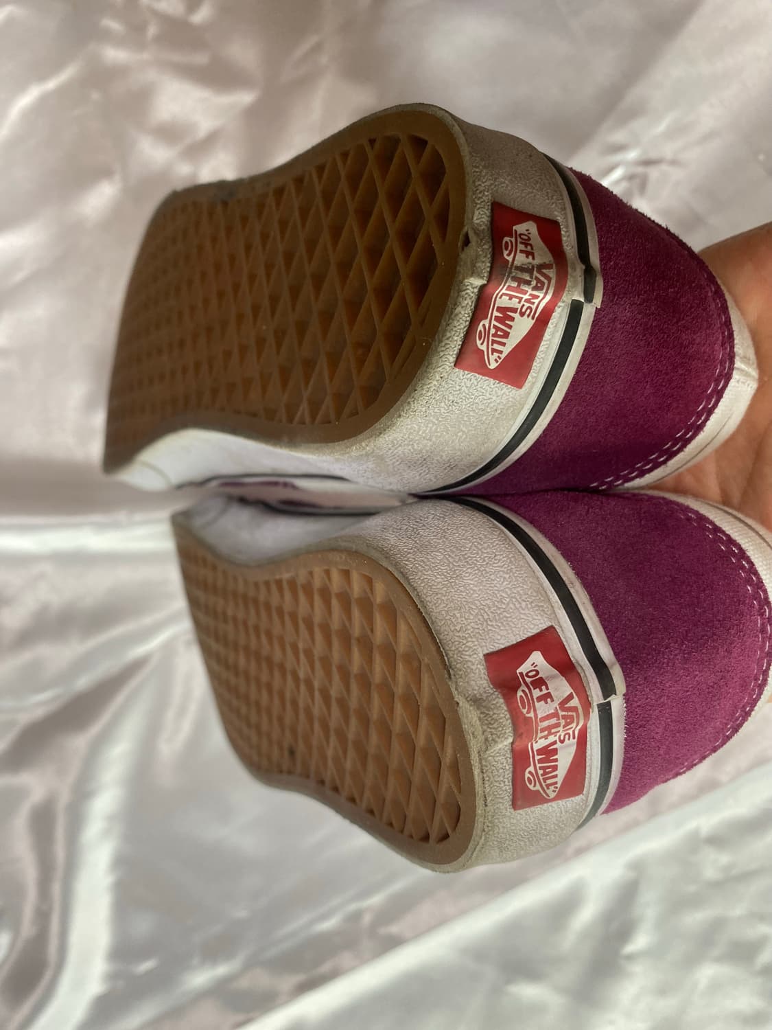 반스) 올드스쿨 퍼플 실버 플레임 270 상품이미지5