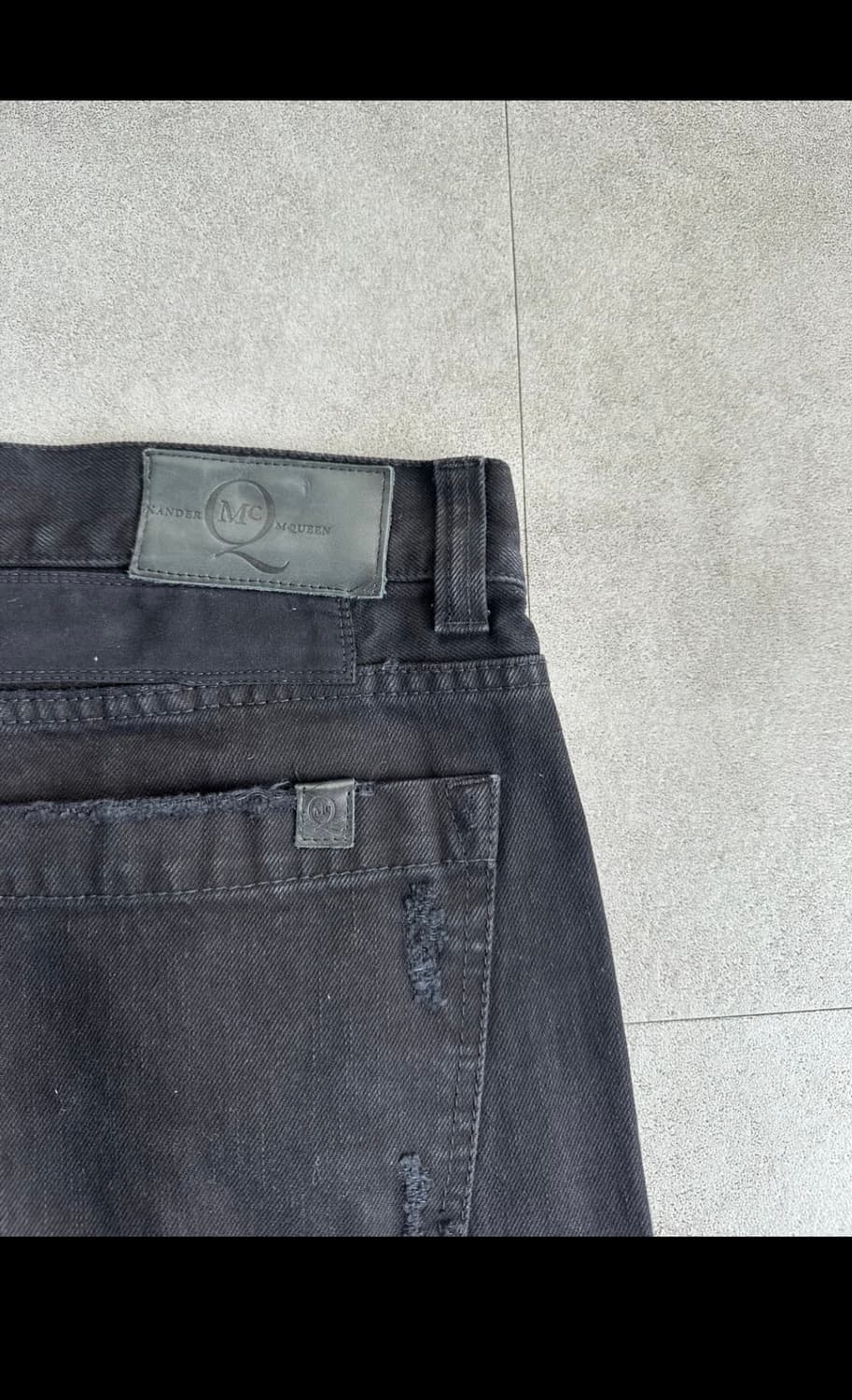 알렉산더 맥퀸 디스트로이드 데님 상품이미지5