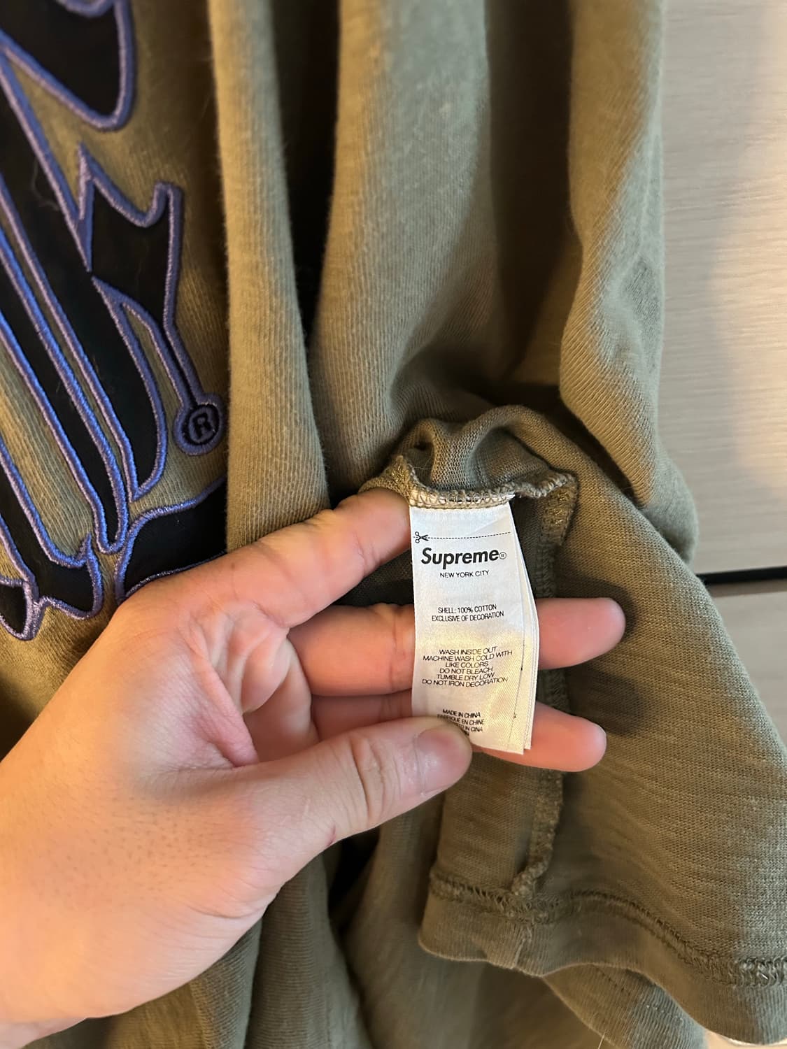 24ss Supreme 올드 잉글리쉬 티셔츠 상품이미지4