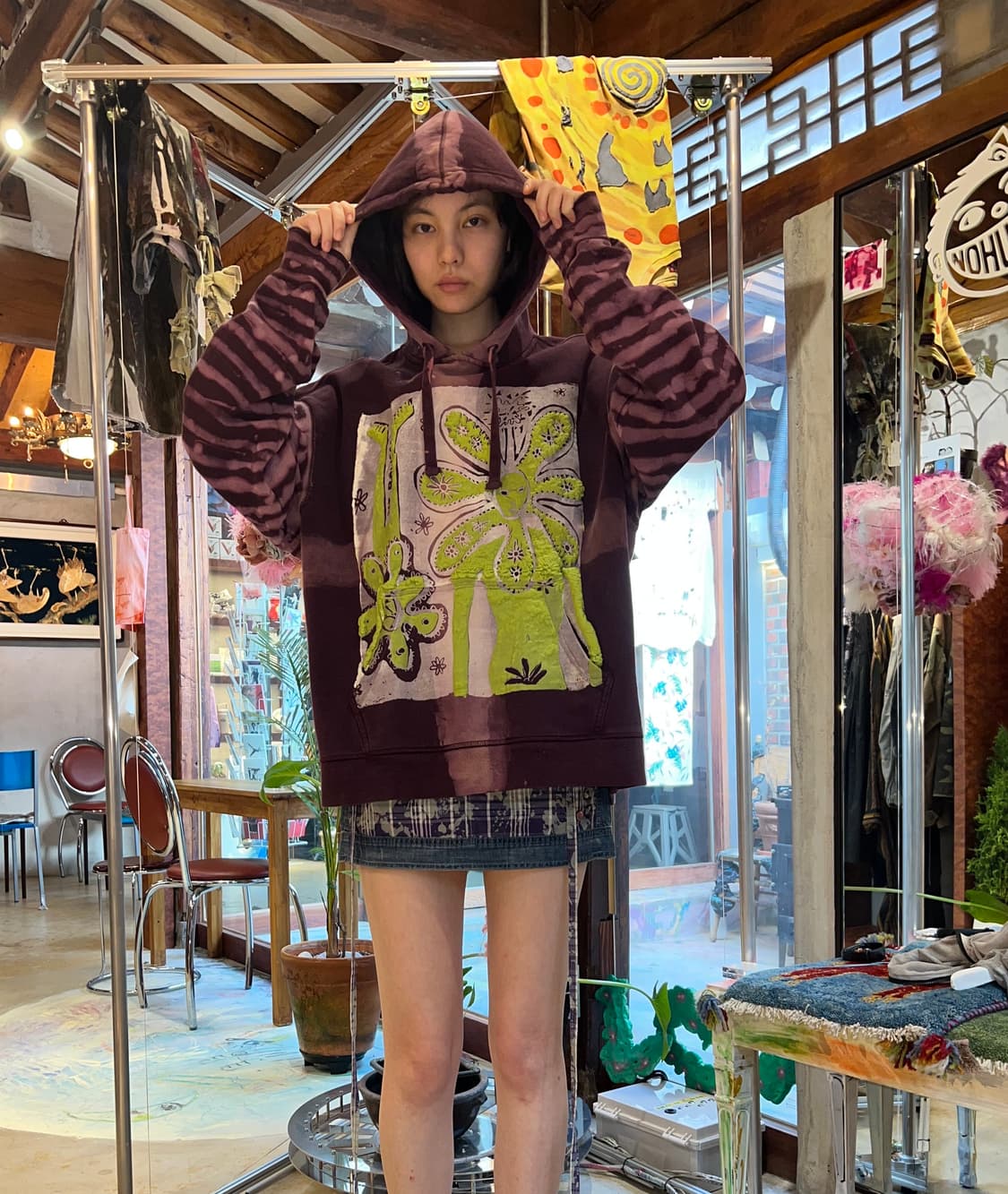 EPI-TAPH london graphic hoodie 상품이미지1