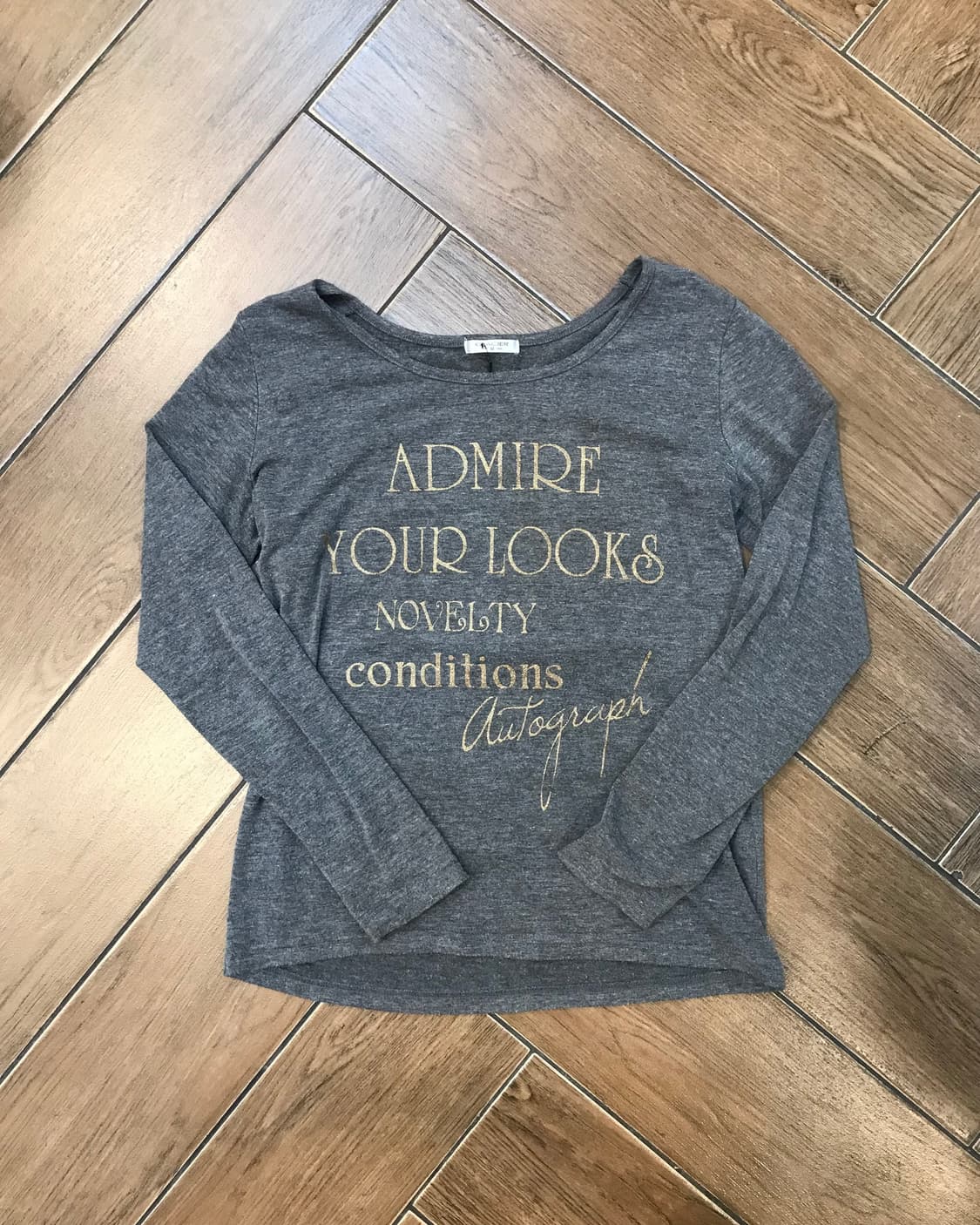 🐰단추 포인트 그레이 패딩 🐰 상품이미지5