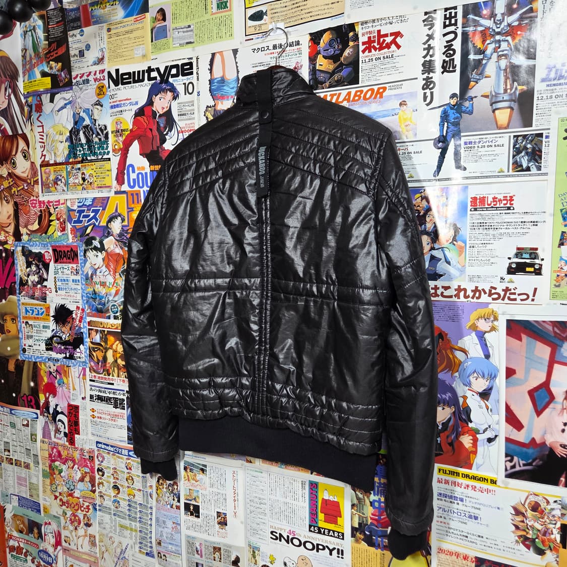 버커루 펑크 유광 패딩 점퍼 상품이미지5