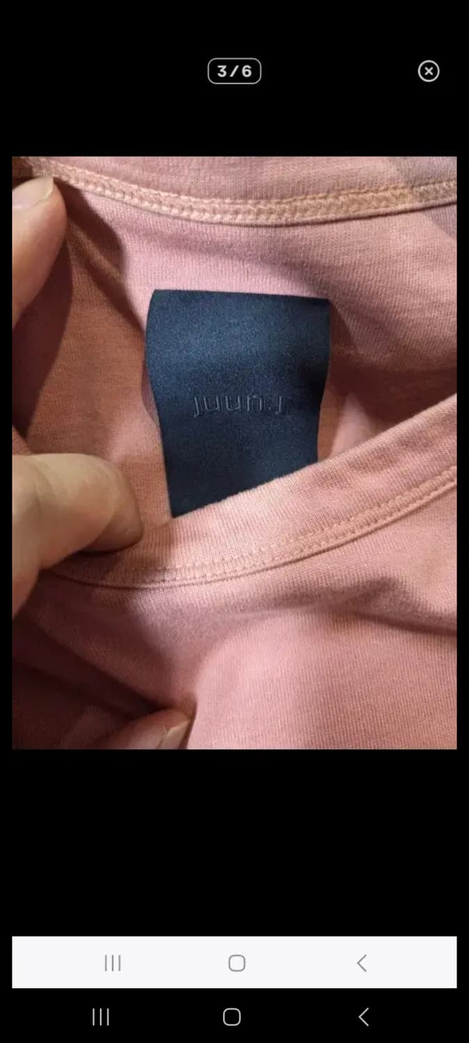 준지 프린팅 롱슬리브 긴팔 m 오버핏 상품이미지3