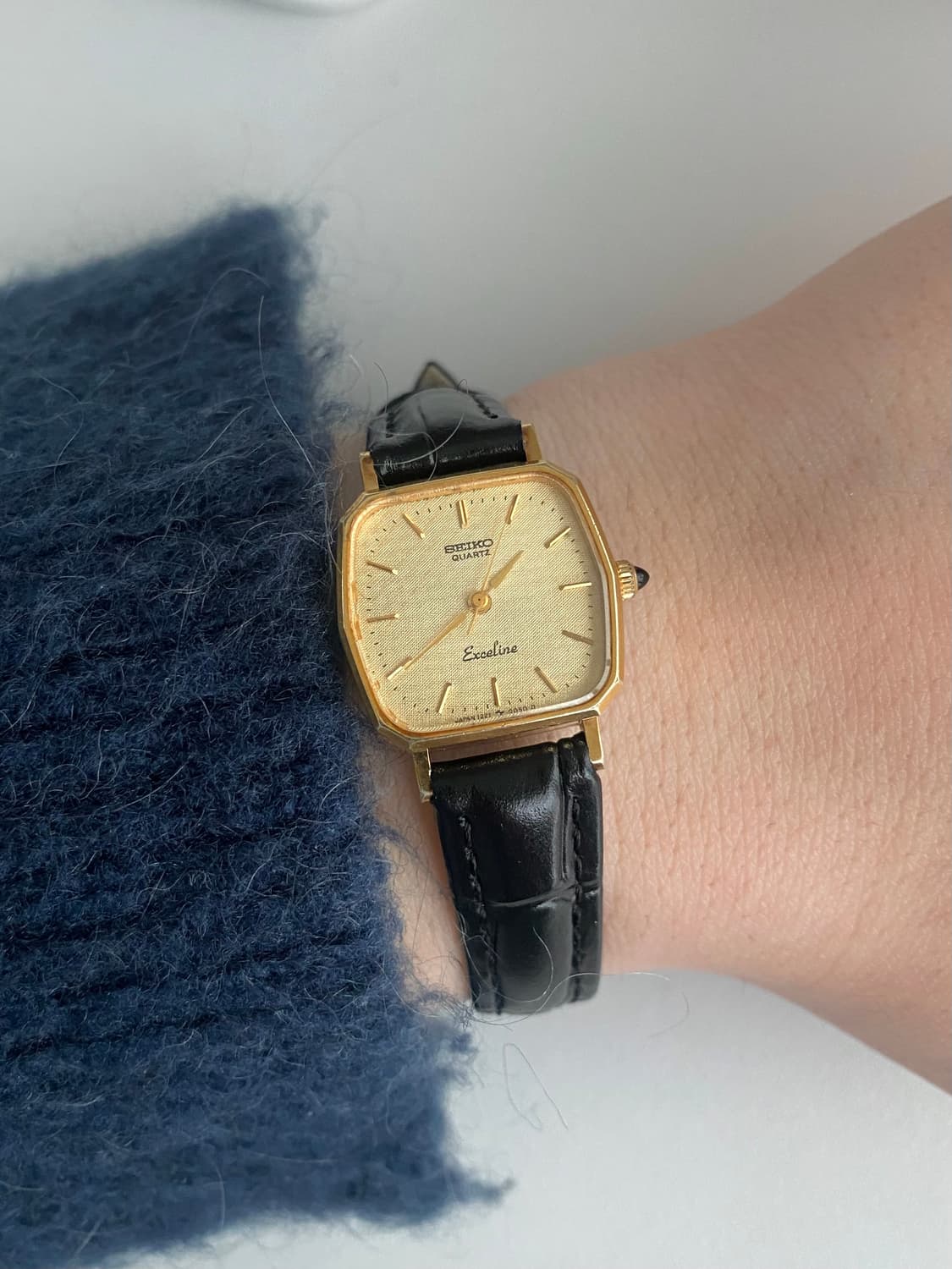 Seiko 세이코 엑셀린 쿼츠 골드 레이디스 상품이미지6