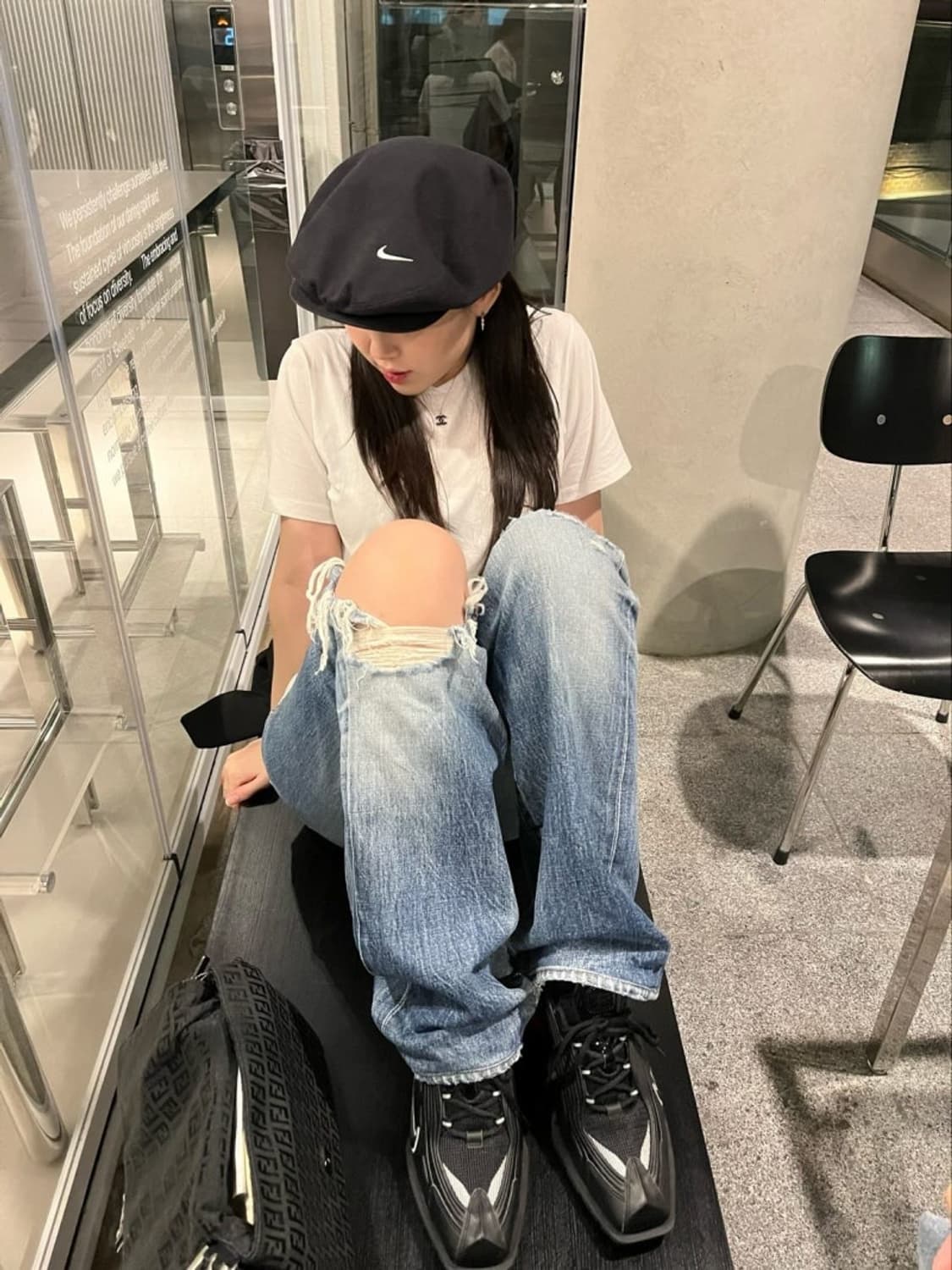 조던 착용) 나이키 빈티지 헌팅캡 베레모 상품이미지6