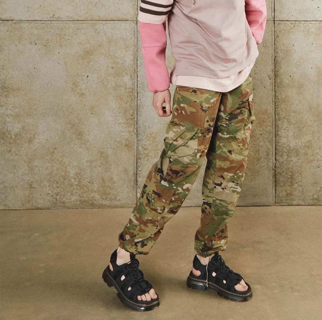 [새상품]닥터마틴 예리코 레더네오프렌 하이브리드 샌들230,240,280 상품이미지5