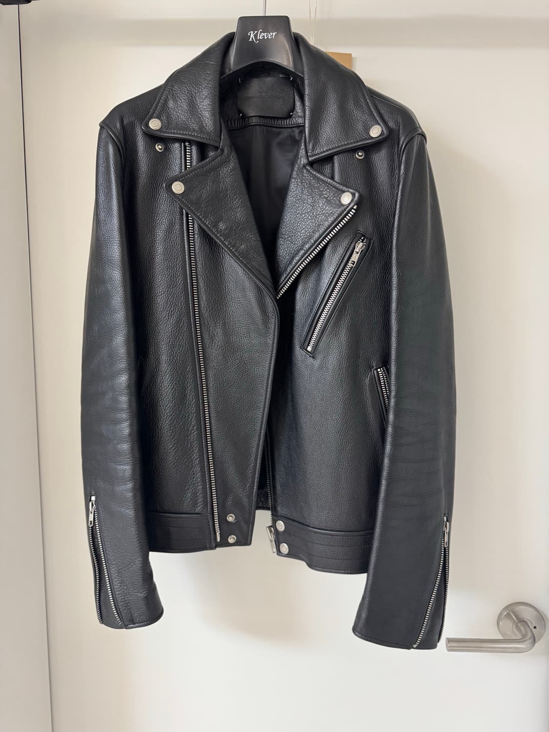 비바스튜디오 라이더자켓 (소가죽 리얼레더) M 상품이미지1