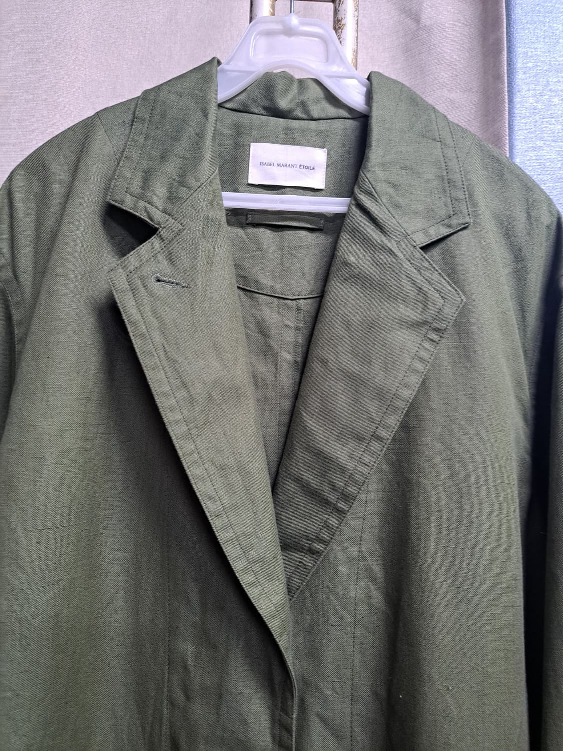 Isabel Marant Etoile올리브 컬러 마 롱코트 상품이미지2