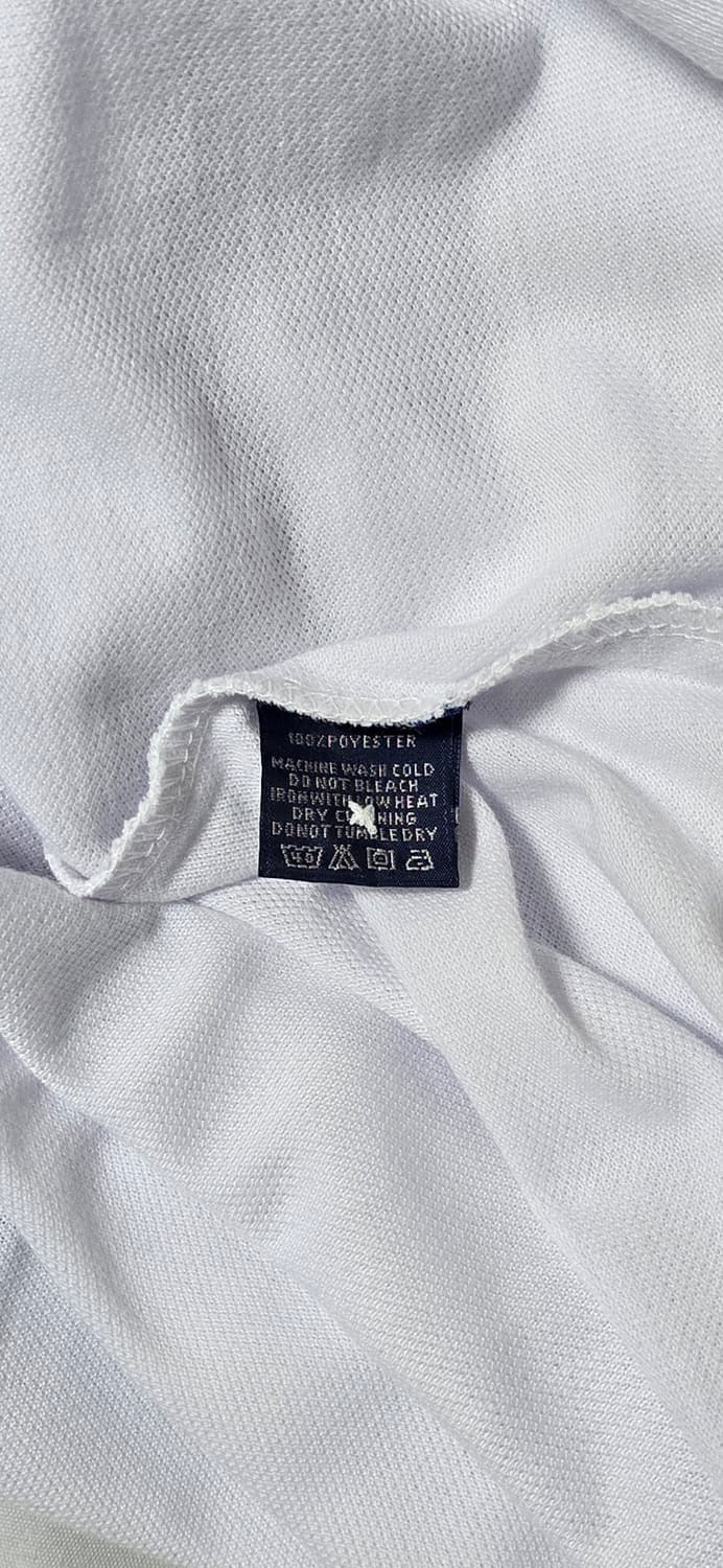 폴로 랄프로렌 빅포니 카라티 흰색 XL 상품이미지4