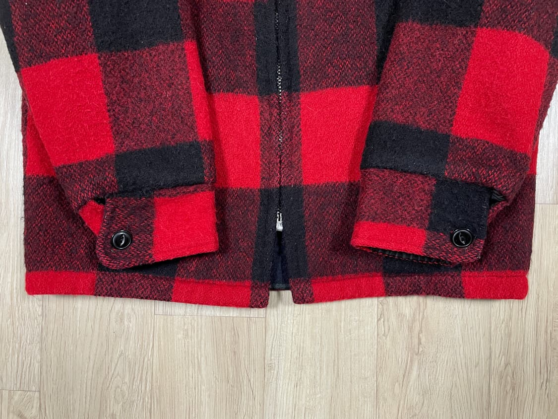 95) 70's 울리치 체크 울자켓(RRL&LVC&폴로) 상품이미지8